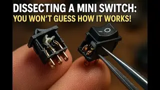 What's INSIDE This TINY Toggle Switch?! (Teardown)
