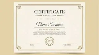 Certificate of Completion- Certificate Template PDF - Printable Certificate Template