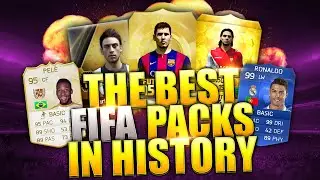 BEST FIFA PACKS OF ALL TIME!!! - BEST PACKS EVER ON FIFA 15, 14 & 13