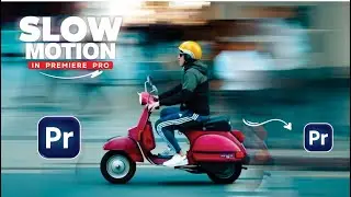 How To Add SMOOTH SLOW MOTION Effect in Premiere Pro