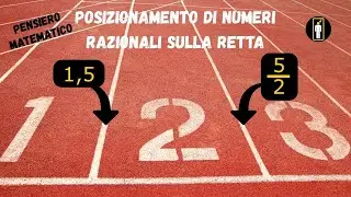 Posizionamento di numeri razionali  sulla retta