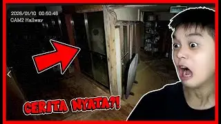 ATUN MENCARI ANOMALI DI RUMAH TERBENGKALAI DENGAN CCTV !! Roblox