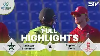 Full Highlights | Pakistan Shaheens vs England lions | Match 02 | T20I Series | ZN1K