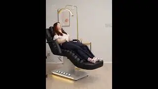 Madam Center |1017 3-Motor Electric Beauty Bed with Foot Pedal Control