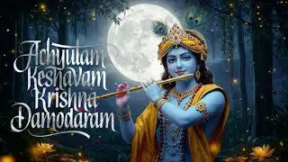 Achyutam Keshavam | Soul Touching Krishna Bhajan | Feel Divine Peace | BhaktimayLife
