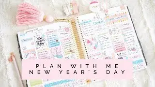 Plan With Me - New Year's Day ( Hello Petite Paper )