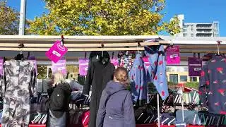 pov: ambient #berlin asmr while exploring holland #textile market in prenzlauer berg - 4k video