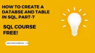How to Create Database & Tables In SQL Server Part (7)| Learn SQL with Easy Examples( Hindi / Urdu )