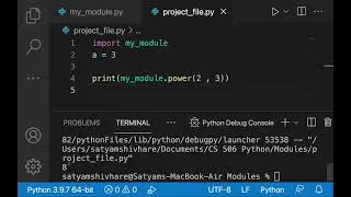 How To Create Modules and What are they in Python 3 | Python 3 Beginner's Course Part 29