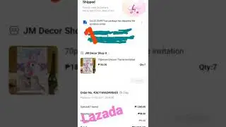 How to track your Lazada order/parcel on lazada app? 👌 #lazadaph #lazada  #lazadaphilippines