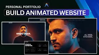 I Built an Award-winning Personal Website in 8 minutes using Google&rsquo;s Antigravity (zero coding)