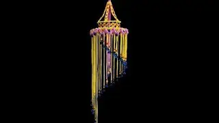 Macrame simple and big jhumar tutorial|macrame jhumar|macrame tutorial easy design 