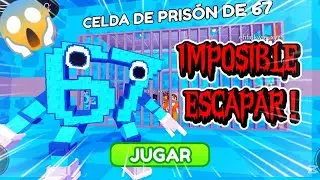 👉 SOLO EL 1% LOGRA ESCAPAR DE LA C&Aacute;RCEL 67 EN ROBLOX 🔒🔥