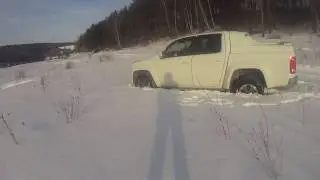 Volkswagen Amarok 4х4 (проходимость). Против снега. Пикап. Джип