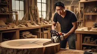 Creative Woodworking: Building a One-of-a-Kind Table from Imperfect Wood (with a Hole!)