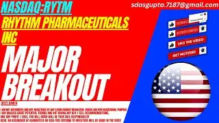 MAJOR BREAKOUT : RYTM STOCK ANALYSIS | RHYTHM PHARMACEUTICALS STOCK
