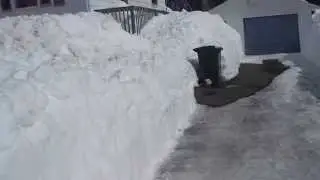 Building snow walls   update