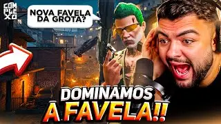 DOMINAMOS uma NOVA FAVELA no GTA RP (LUQUET4)
