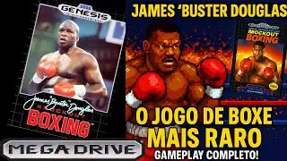 JAMES 'BUSTER' DOUGLAS &ndash; O Jogo de Boxe MAIS RARO do Mega Drive? Gameplay Completo! 🥊👊