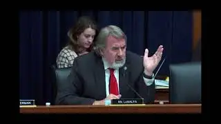 Rep. LaMalfa questions witnesses about California's delayed and overbudget high-speed rail project.