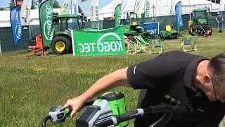 EGO Antriebseinheit PHA7404E Set - Bohrtr&auml;ger - Erdbohrer - Eisbohrer im Einsatz vorgestellt!