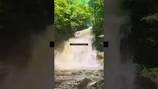 💧Find #Calm in the #Chaos🌱 #chasingwaterfalls #pennsylvania #statepark #waterlust #Wuhikes