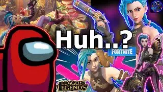 SO MANY JINX CROSSOVERS! RiotX Arcane Breakdown! League Of Legends Let's Talk Jinx 259