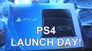 PS4 UK Launch Day Fun! Unboxing, Setup, Impressions, etc. (29/11/13)