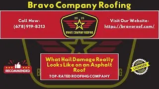 What Hail Damage Really Looks Like on an Asphalt Roof