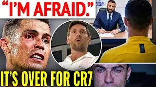 HUMILIATED! Ronaldo CRIES & ADMITS HE’S AFRAID of Messi and Benzema.