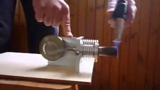 Stirling engine first run