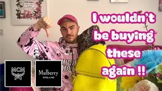Designer bags I would NOT buy again !! Longchamp, MCM, Kurt Geiger & more !!