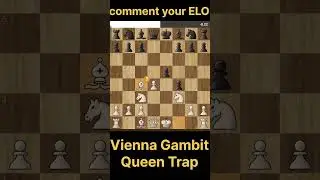 Vienna Gambit | Queen Trap | Chess_traps | @chess
