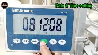 METTLER  TOLEDO IND236 Setting Date&Time /Ind236 ka date and time ki setting karien
