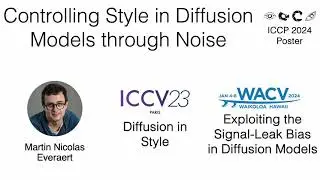 ICCP 2024 (poster) -  Controlling Style in Diffusion Models through Noise