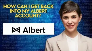 How can I get back into my Albert account?
