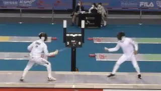 Double Joy From Japan 😉🤺🔥 Highlights KOMATA Akira 🇯🇵 v KANO Koki🇯🇵 | Gold | Asian Fencing 22