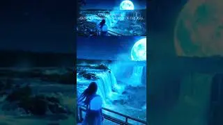 A Serene Fantasy Ambient | The Silent Waterfall at the Map's Edge
