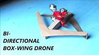 Unidirectional VS bidirectional low radar cross section box-wings DRONE high payload w.b2binnotek.eu