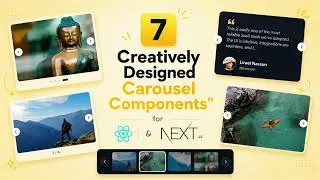 Shadcn Carousel Components for React & Next.js Projects