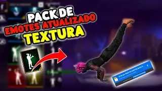 ➡️MELHOR PACK DE EMOTES ANTI BAN COM SKIN FREE FIRE ATUALIZADO ✅️LINK DIRETO ‼️