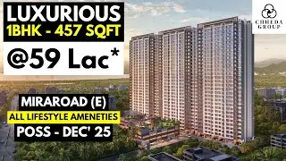 1BHK Apartment In the Heart of Mira road @59 Lacs* Onwards | CHHEDA GREENS | Contact- 9619972668