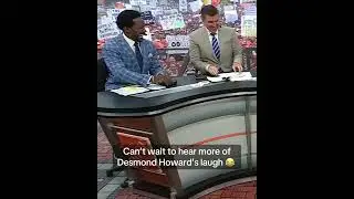 There is no better laugh than Desmond Howard&rsquo;s 🤣