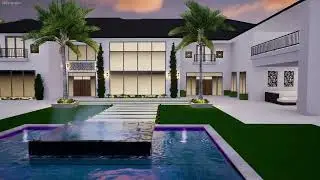 Grand Residential Backyard - Tennis Court, Luxury Pool, Basketball Court - Houston, TX