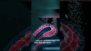 Why Salt Kills Leeches Instantly ! #science #facts #shorts
