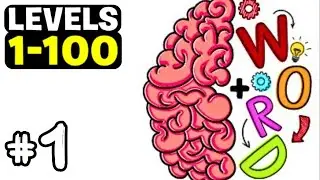 Brain Test: Tricky Words - #1. Levels 1-100 | Gameplay Walkthrough | [iOS , Android]