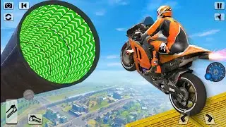 IMPOSSIBLE MOTOR BIKE TRACKS 3D #Super Motorcycle Stunts Racing Game #Bike Games 3D #Games Android