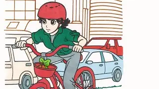 EASY COLORING FOR BEGINNERS😱🥰 | COLORING THIS AESTHETIC Bike-ride Scene! 🎨🚴&zwj;♀️😱
