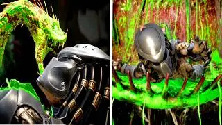 MK1 All Fatalities & Animalities on Predator