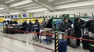 Thanksgiving travelers face hours of flight delays at Atlanta's airport